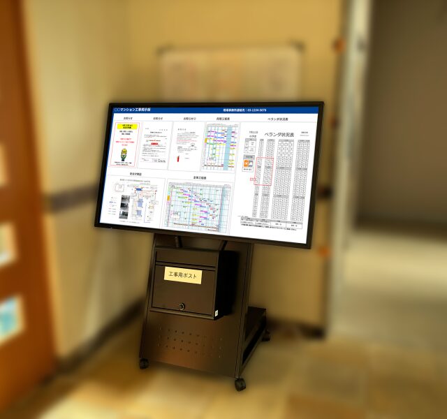 55インチ 設置イメージ1